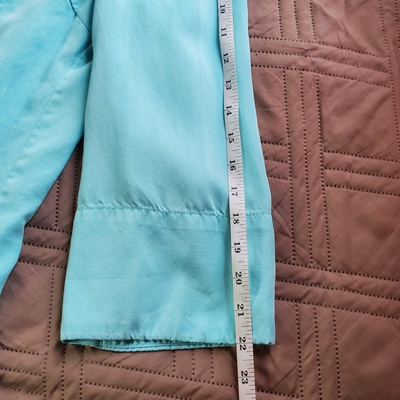 Soft Surroundings Georgica Tencel 3/4 sleeves tunic Top - Picture 8 of 10